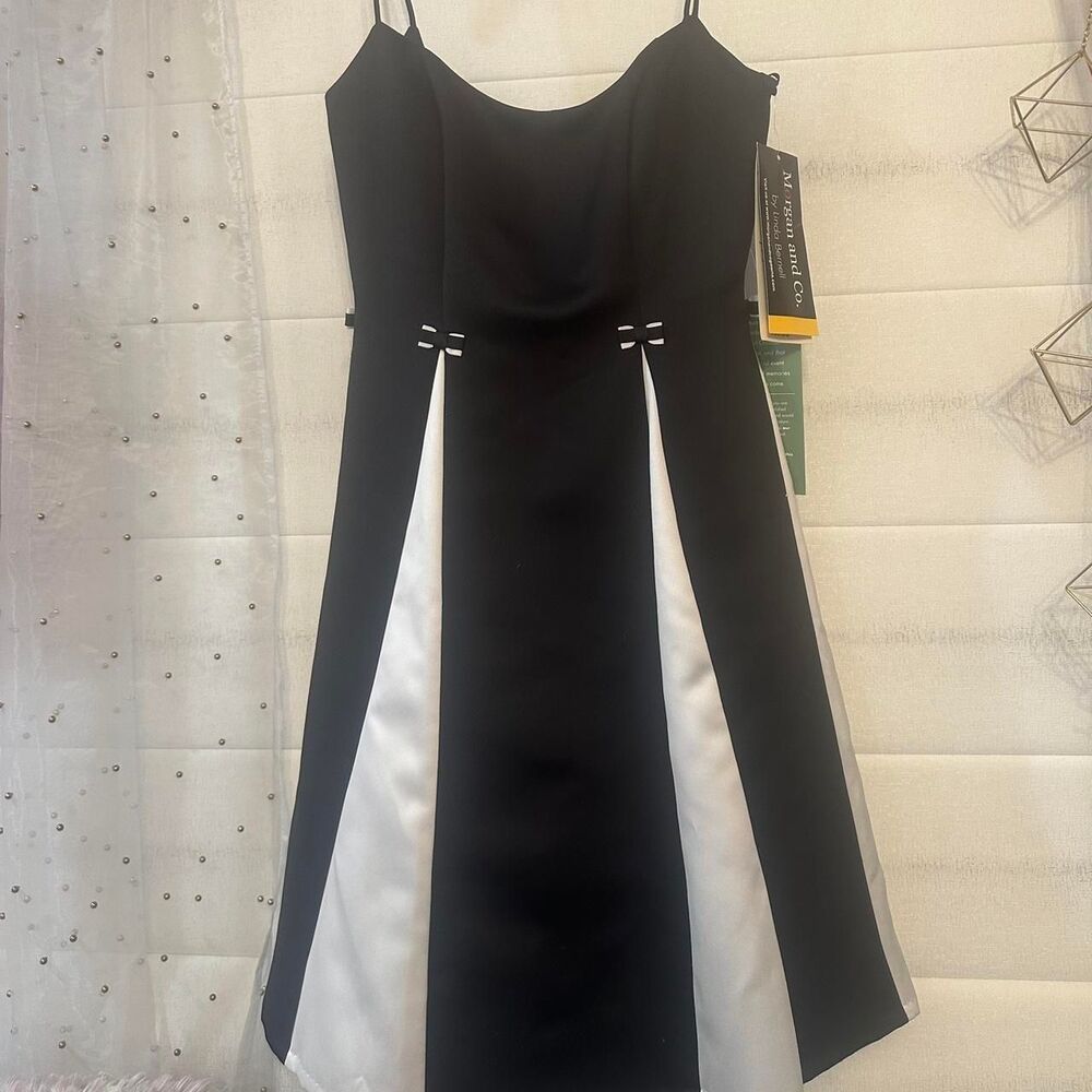Morgan-co Women's Black Dress